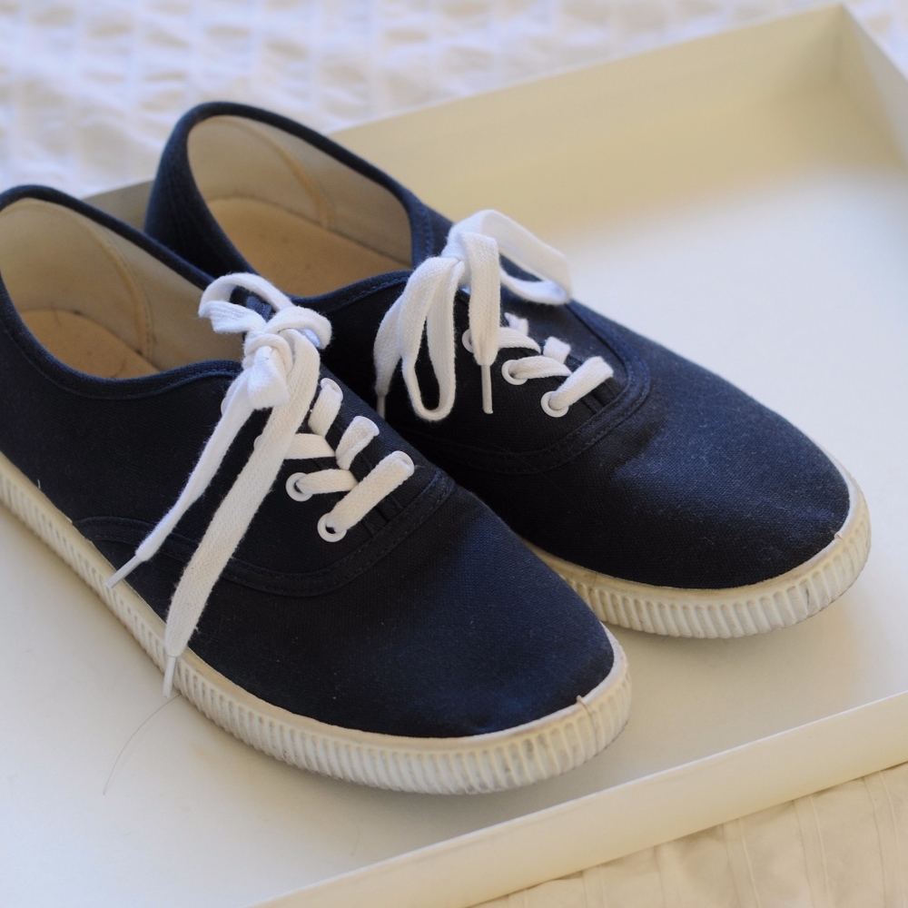 [unisex] Muji Navy Sneaker